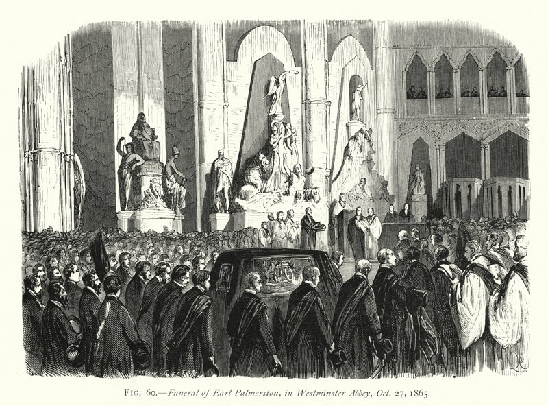 Funerale di Lord Palmerston, nell