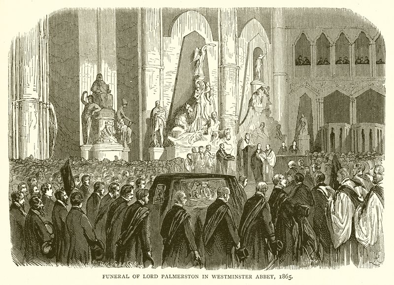 Funerale di Lord Palmerston nell
