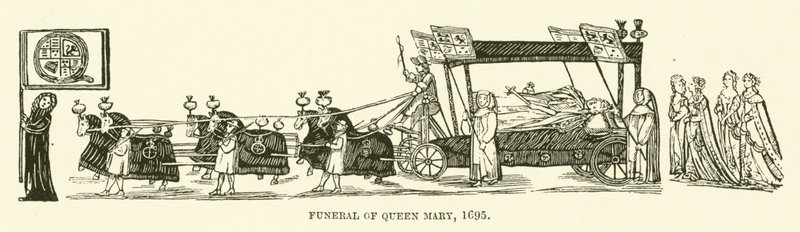 Funerale della regina Maria da English School
