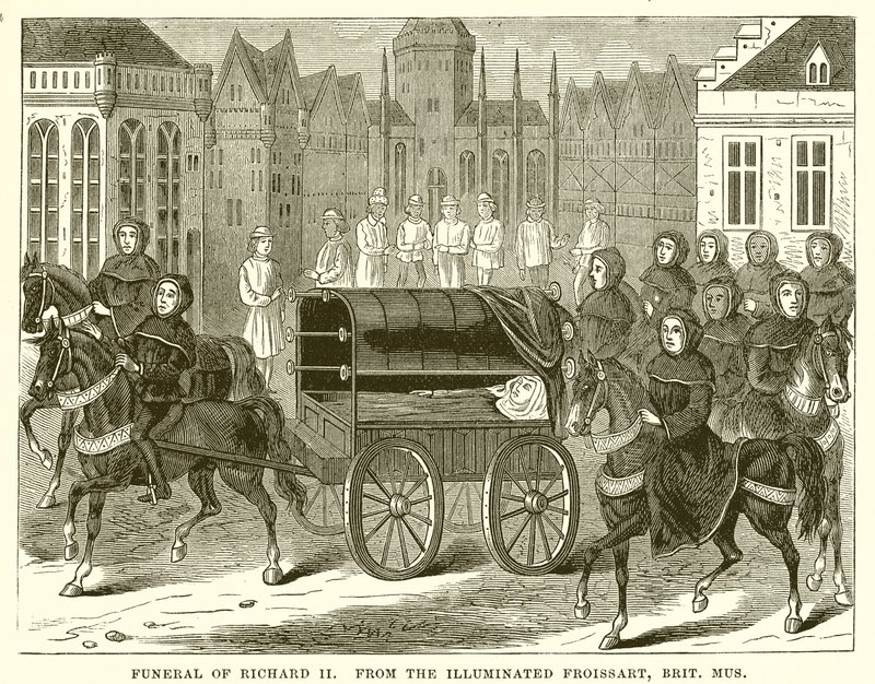 Funerale di Riccardo II da English School