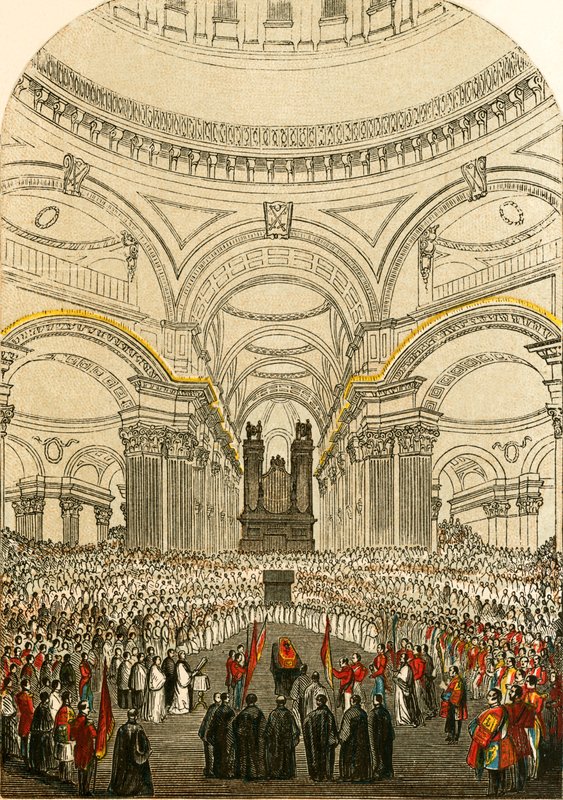 Funerale del Duca di Wellington a St Paul