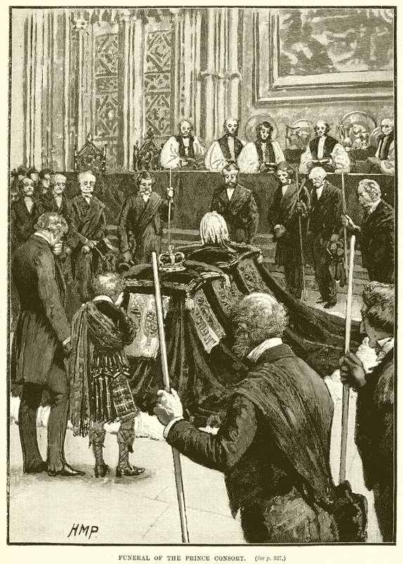 Funerale del Principe Consorte da English School