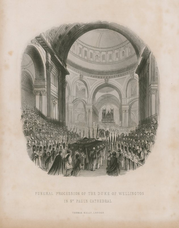 Processione funebre del Duca di Wellington da English School