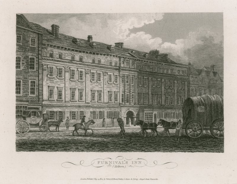 Furnivals Inn, Holborn, Londra da English School