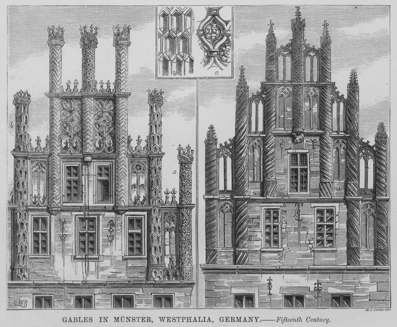 Guglie a Munster, Vestfalia, Germania da English School