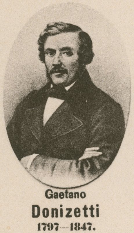 Gaetano Donizetti (incisione) da English School