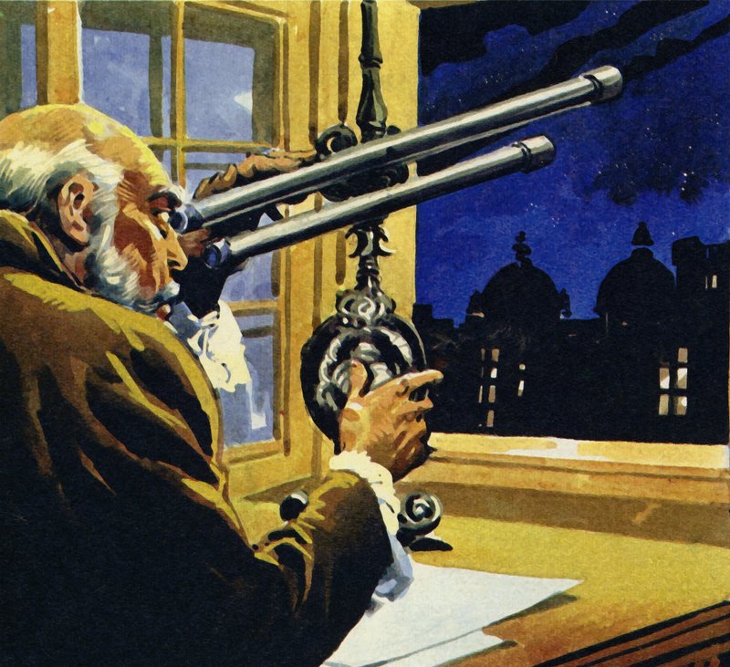 Galileo creò un telescopio e scoprì quattro satelliti di Giove da English School