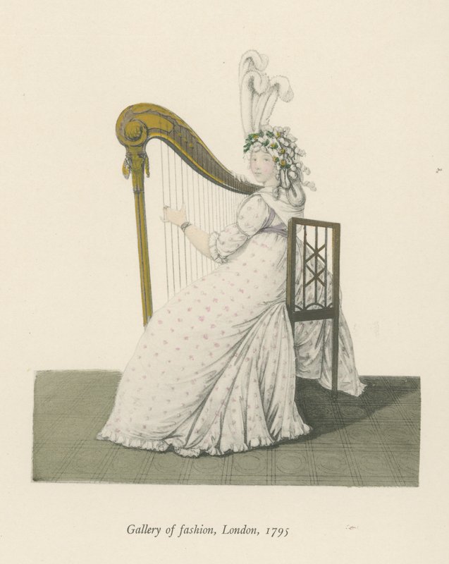 Galleria della Moda, Londra, 1795 da English School