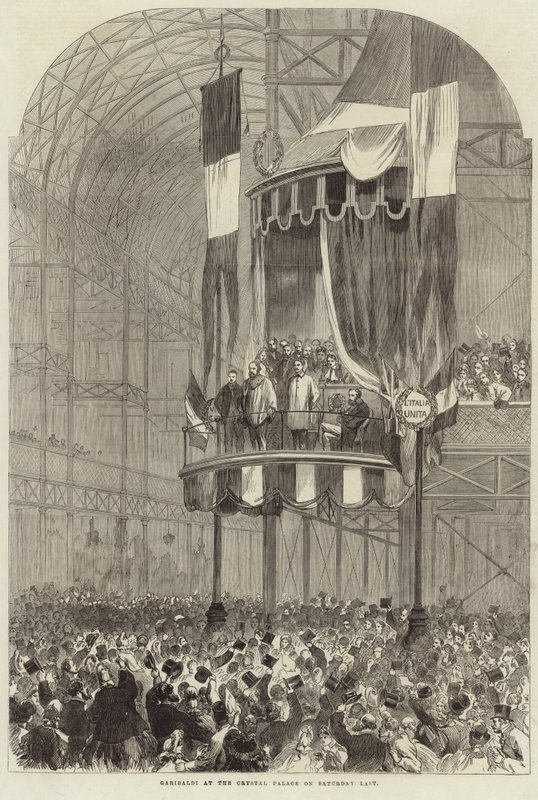 Garibaldi al Crystal Palace sabato scorso da English School