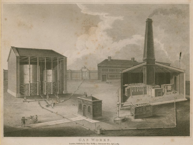 Opere del gas, Londra da English School
