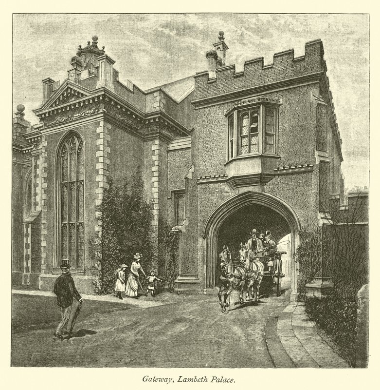 Portale, Palazzo di Lambeth da English School