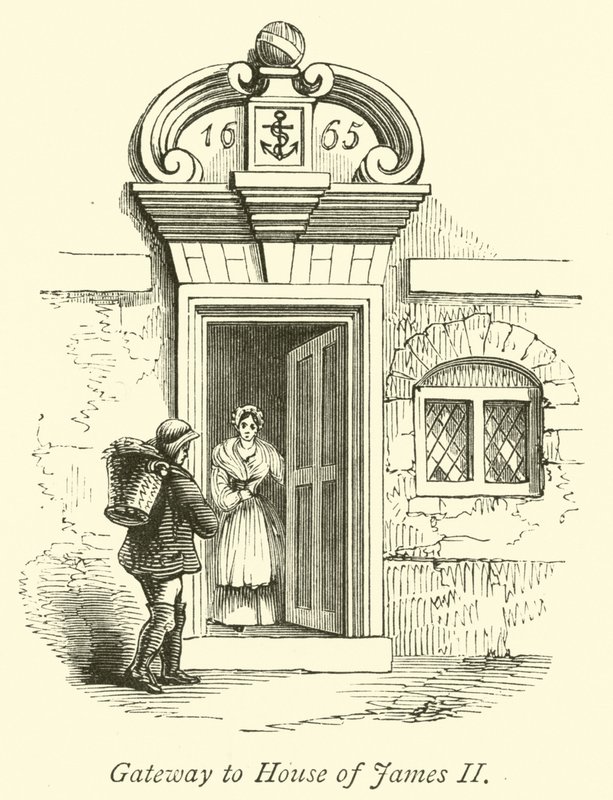 Porta della Casa di Giacomo II da English School