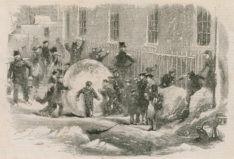 Raccogliendo mentre va; O la palla di neve mostruosa da English School