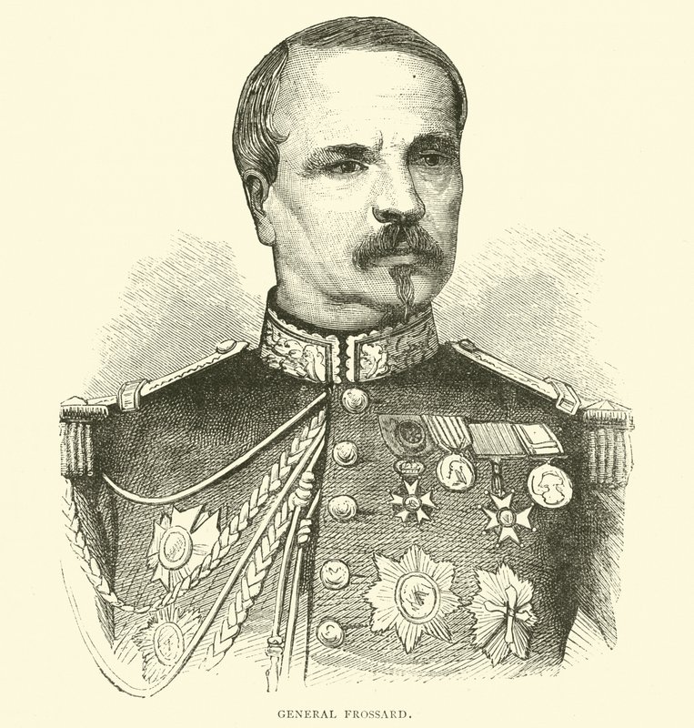 Generale Frossard, 1870 da English School