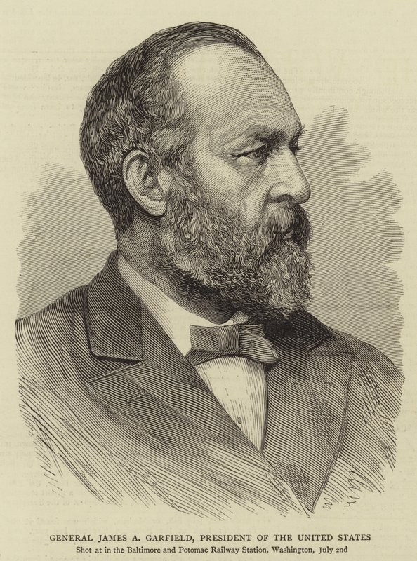 Generale James A Garfield, Presidente degli Stati Uniti da English School