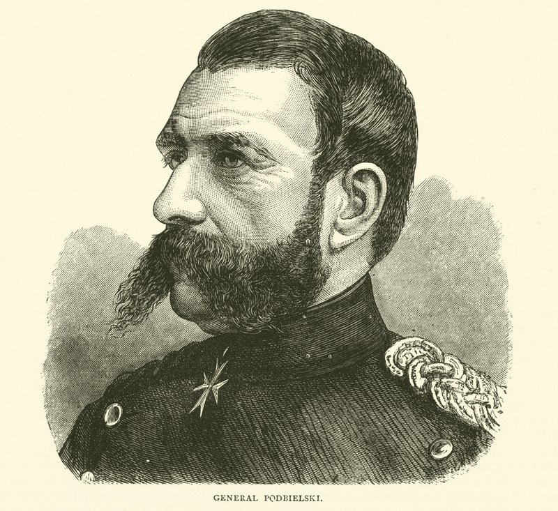 Generale Podbielski, novembre 1870 da English School