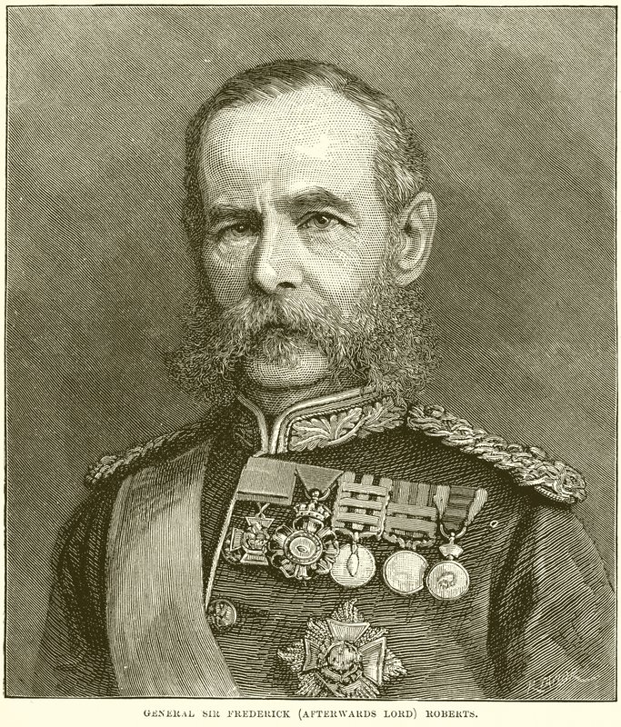 Generale Sir Frederick (poi Lord) Roberts da English School