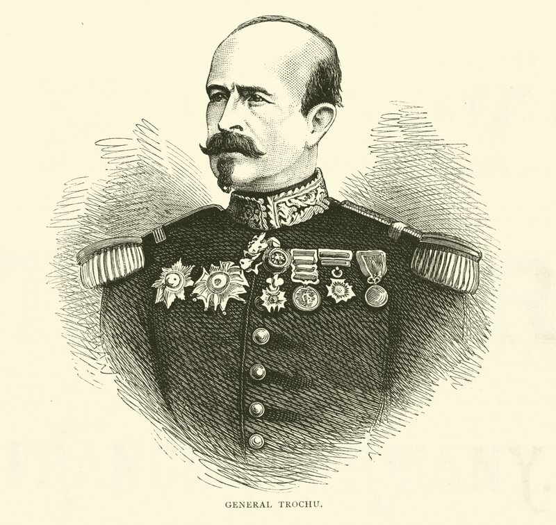 Generale Trochu, settembre 1870 da English School