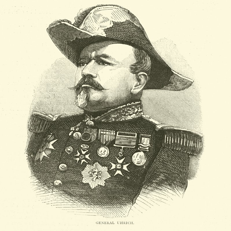 Generale Uhrich, settembre 1870 da English School