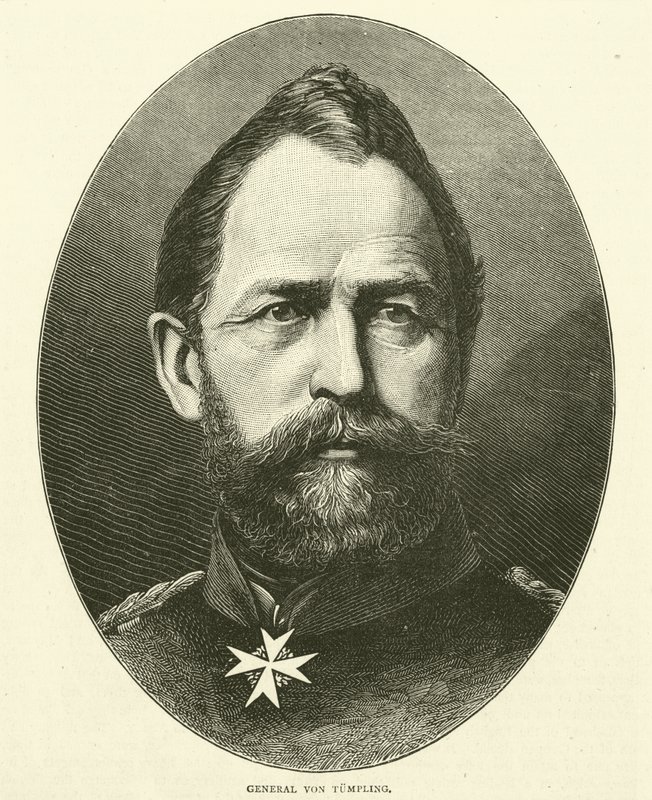 Generale Von Tumpling, dicembre 1870 da English School