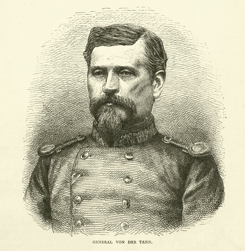Generale Von der Tann, settembre 1870 da English School