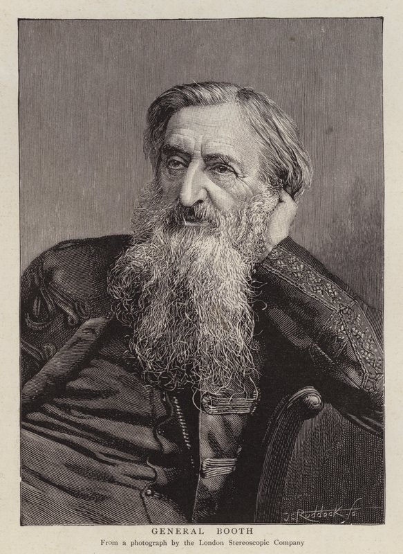 Generale William Booth, fondatore britannico dell