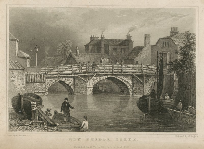 Vista generale del Bow Bridge da English School