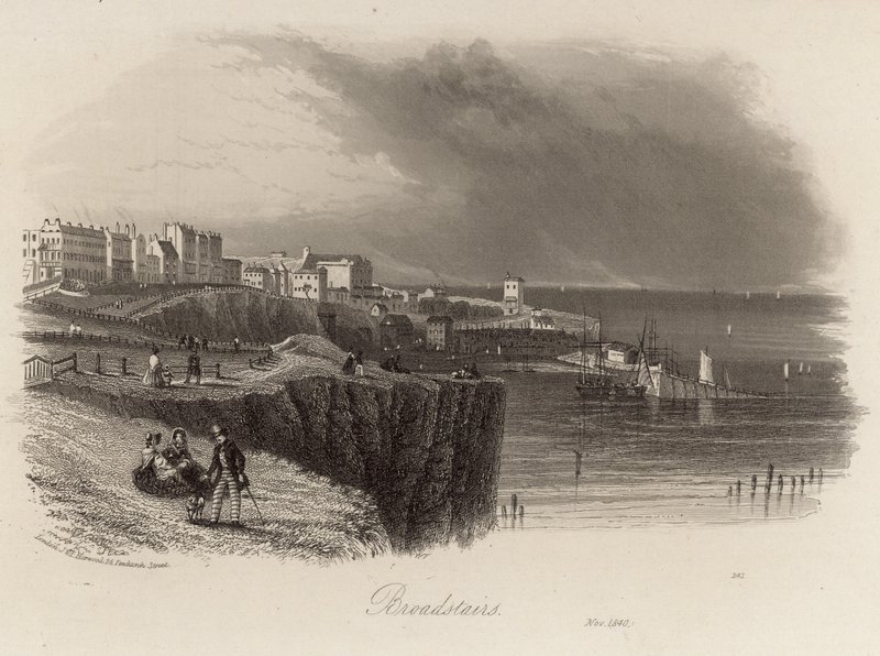 Vista generale di Broadstairs da English School
