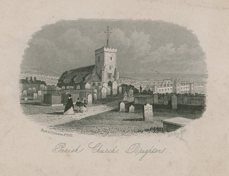 Veduta generale della Chiesa Parrocchiale di Brighton da English School