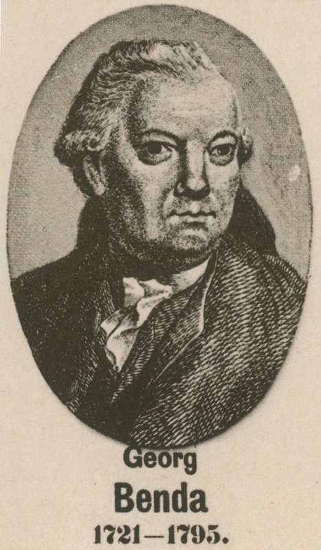 Georg Benda (incisione) da English School