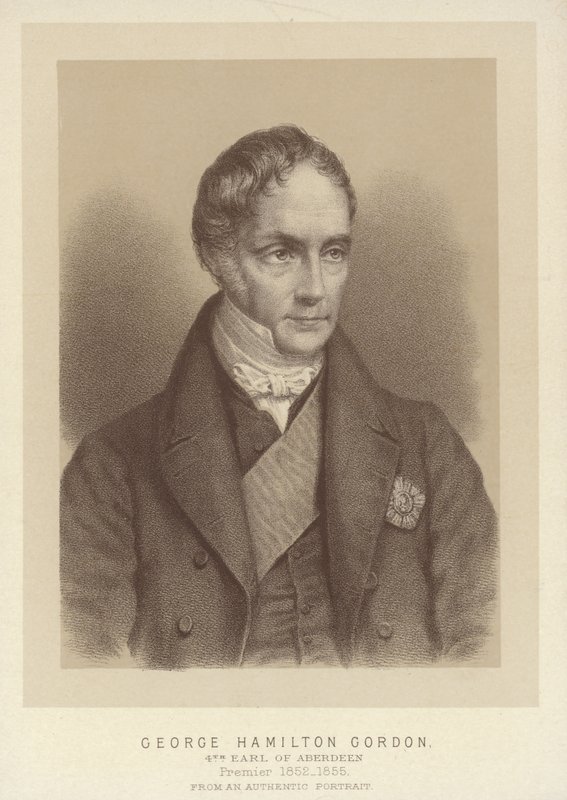 George Hamilton-Gordon, 4° Conte di Aberdeen da English School
