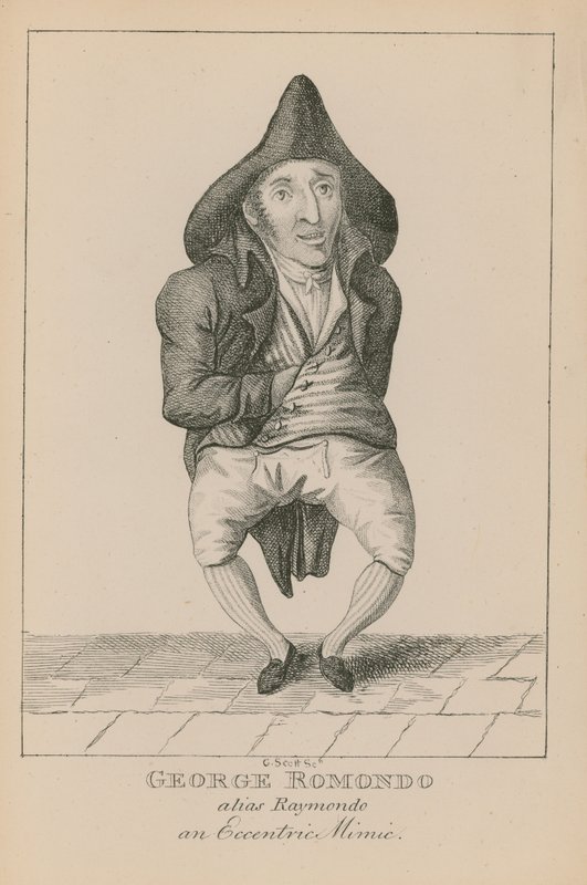 George Romondo, alias Raymondo, un eccentrico imitatore da English School