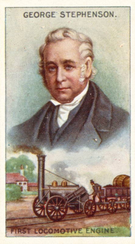 George Stephenson, prima locomotiva da English School