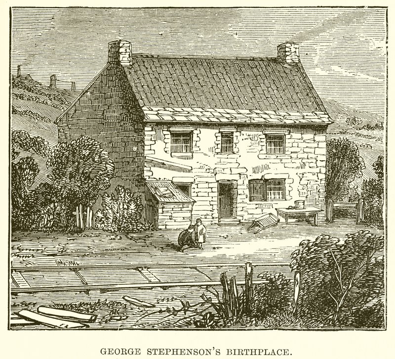 Luogo di nascita di George Stephenson da English School