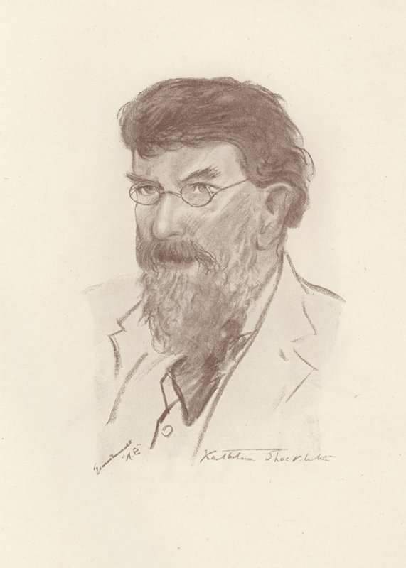 George William Russell, scrittore e pittore nazionalista irlandese da English School