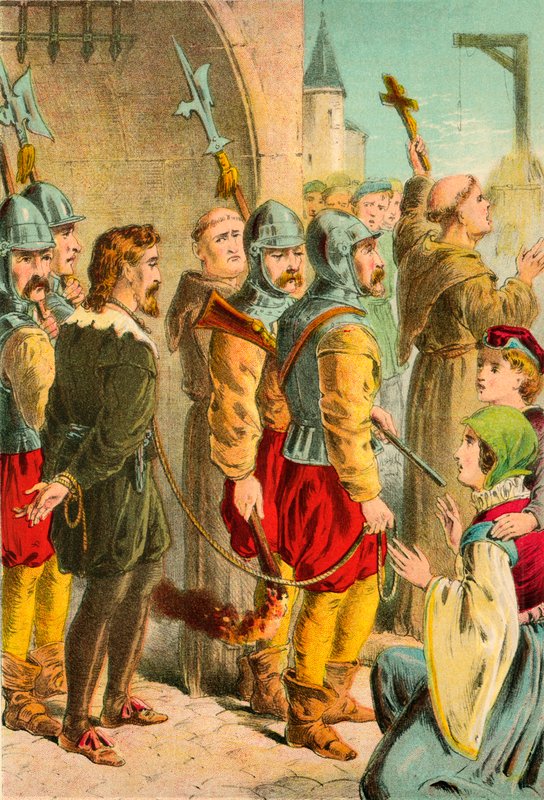 George Wishart condotto all