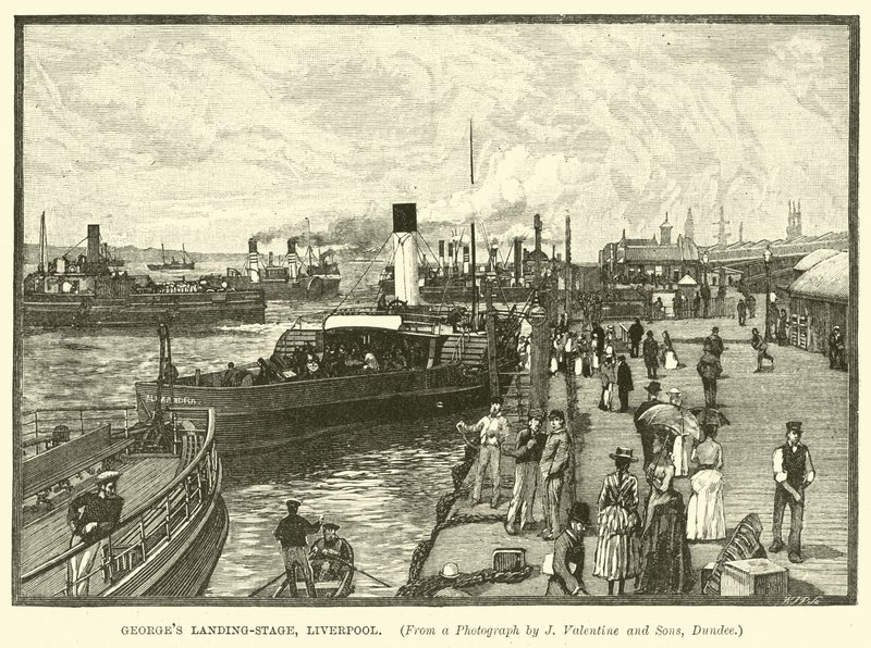 Georges Landing-Stage, Liverpool da English School