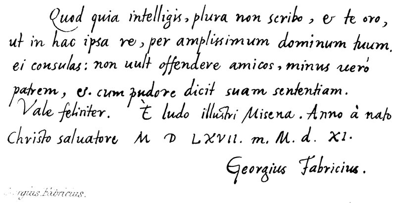 Georguis Fabricius da English School