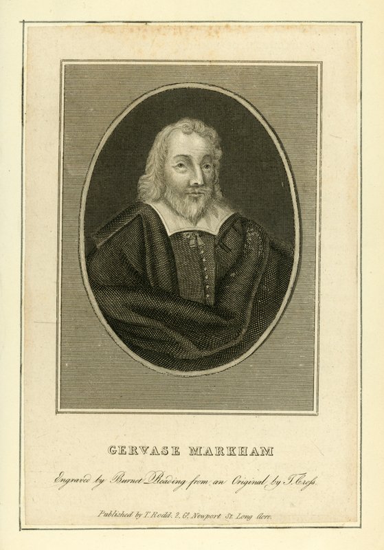 Gervase Markham (incisione) da English School
