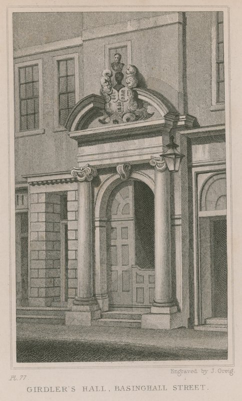 Girdlers Hall, Basinghall Street, Londra da English School