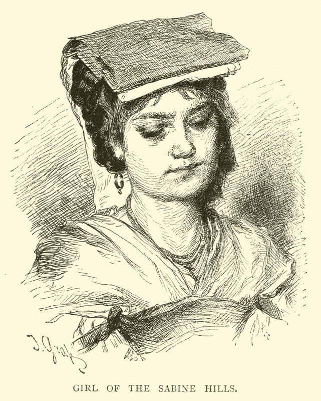 Ragazza delle colline sabine da English School