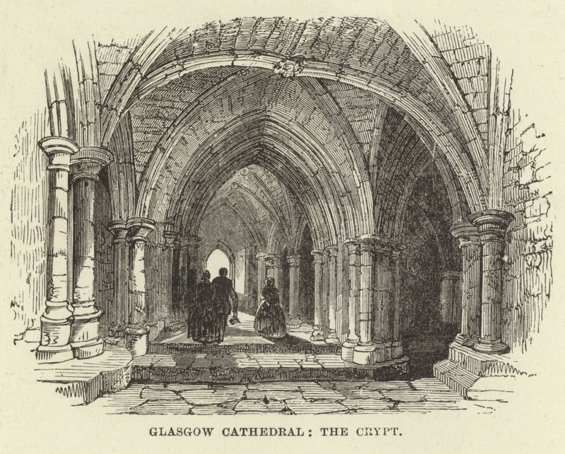 Cattedrale di Glasgow, la cripta da English School