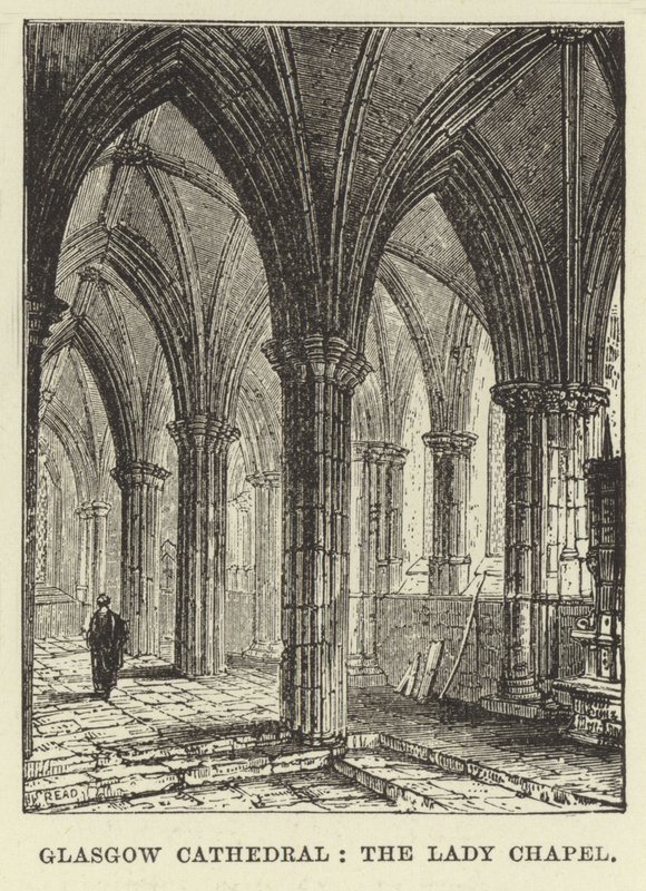 Cattedrale di Glasgow, la cappella della Madonna da English School