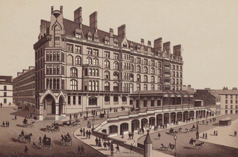 Glasgow: Hotel e stazione di St Enoch da English School