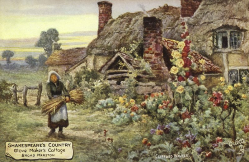 Cottage dei guantai, Broad Marston, Worcestershire da English School