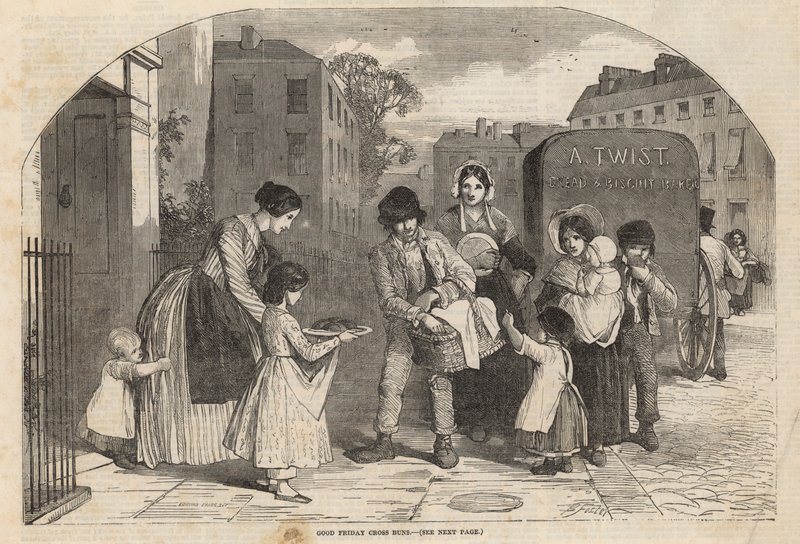 Panini della croce del Venerdì Santo da English School