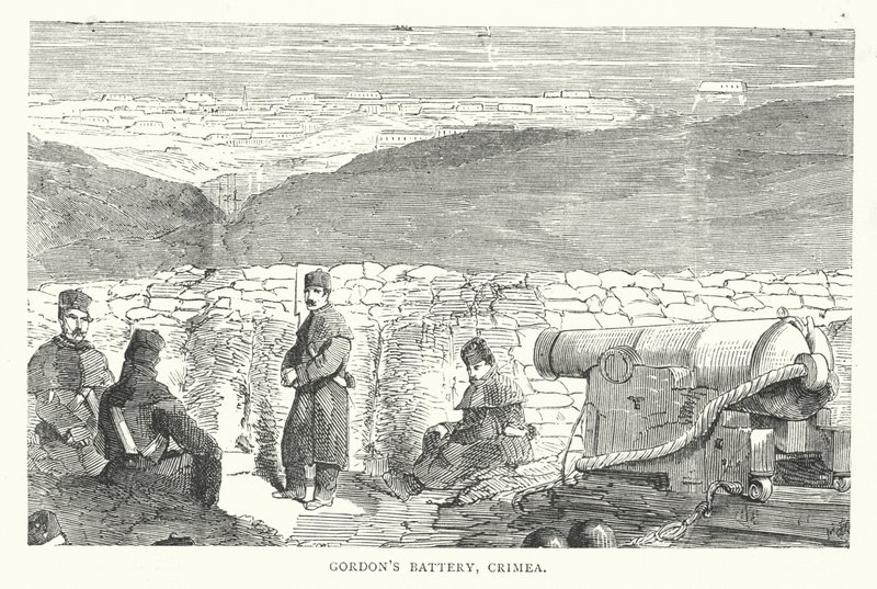 Batteria di Gordon, Crimea da English School