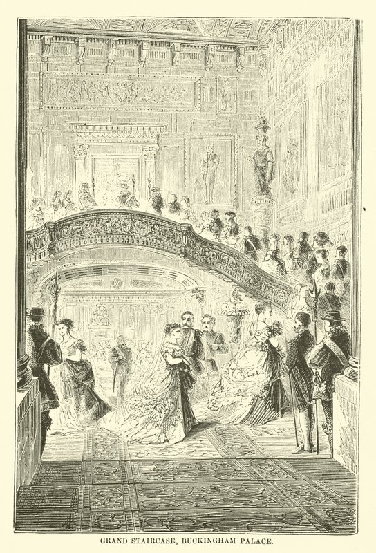 Grande Scalinata, Palazzo di Buckingham da English School