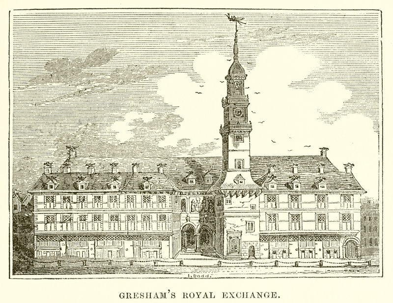 Royal Exchange di Gresham da English School