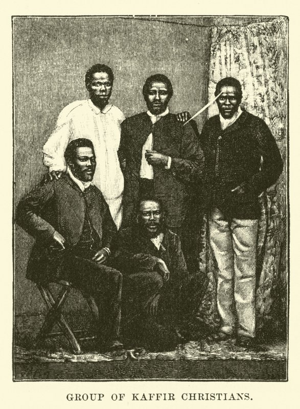 Gruppo di Cristiani Kaffir da English School